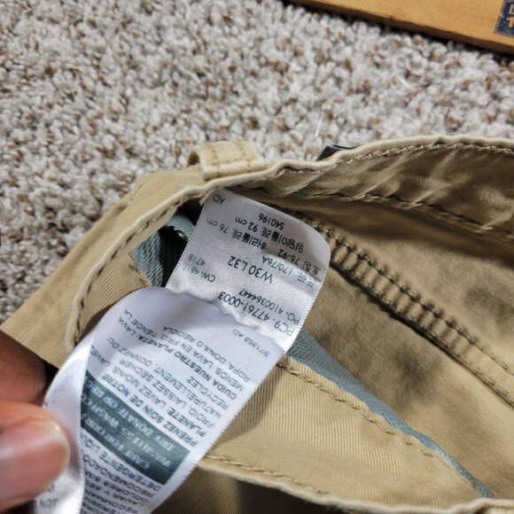 Levis Denizen 231 Athletic Fit Jeans Mens 30X30.5 Tag 30x32 Beige Pants Utility - Picture 3 of 9